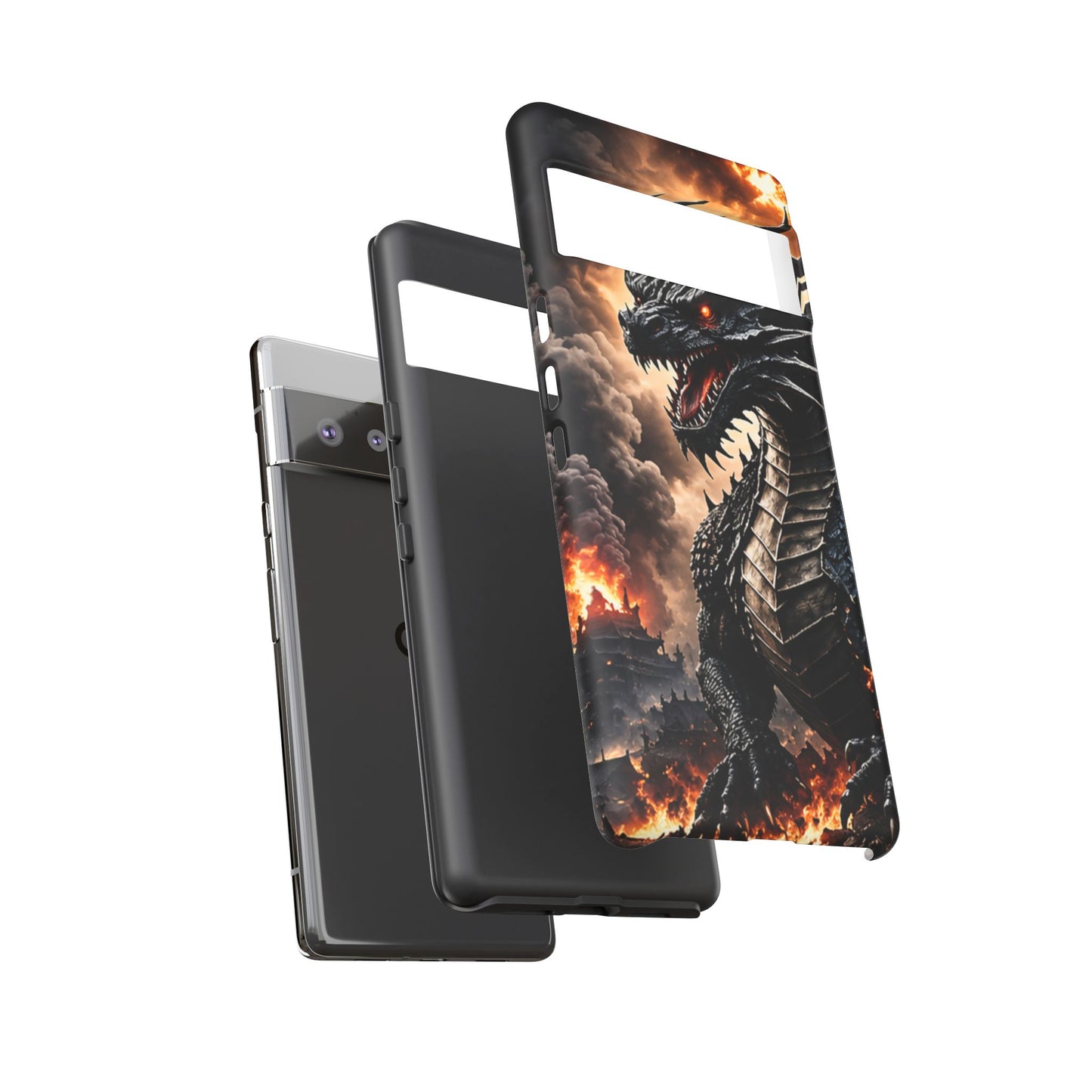 Ashen Dominion™ Tough Case for Google Pixel | Dual-Layer Protective Case