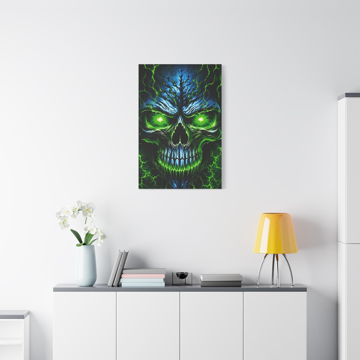 NecroVolt™ Matte Stretched Canvas Wall Art (1.25")