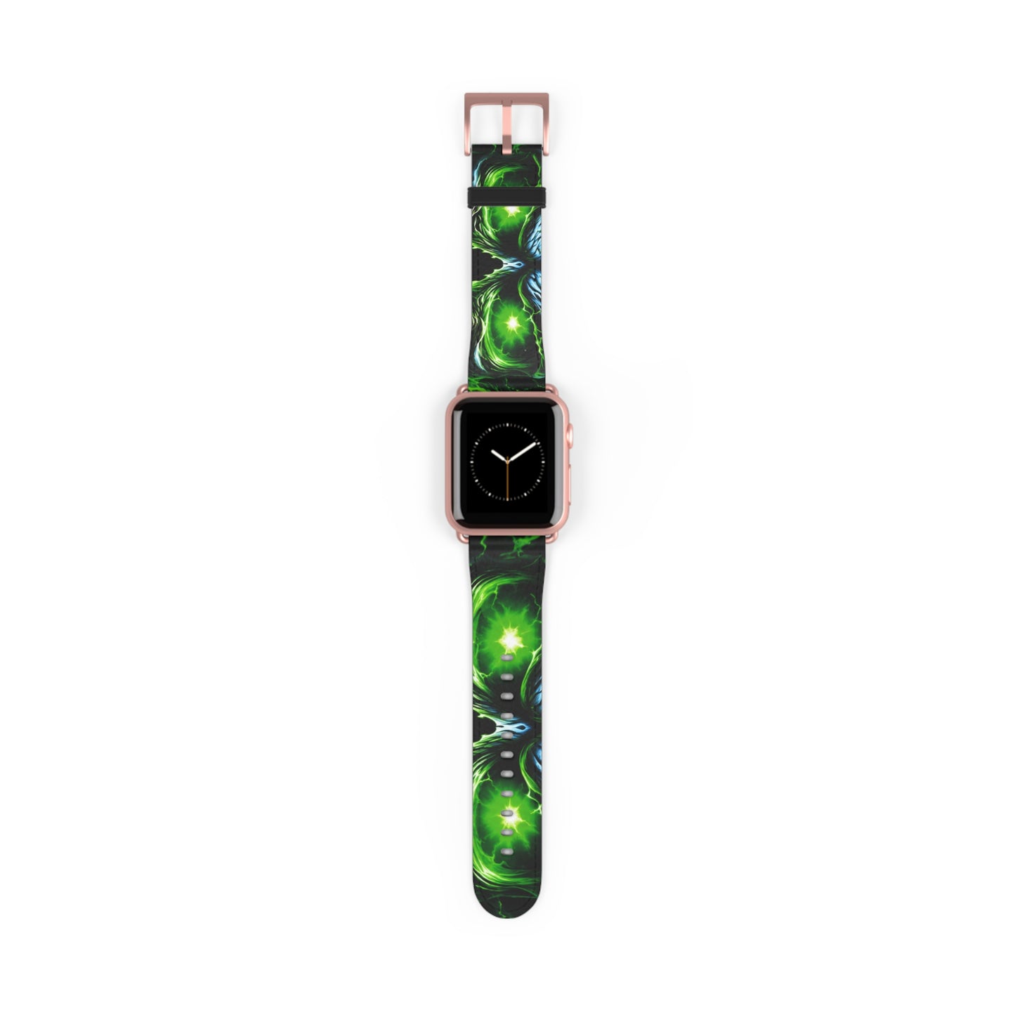 NecroVolt™ Apple Watch Band | Gothic Faux Leather Watch Strap