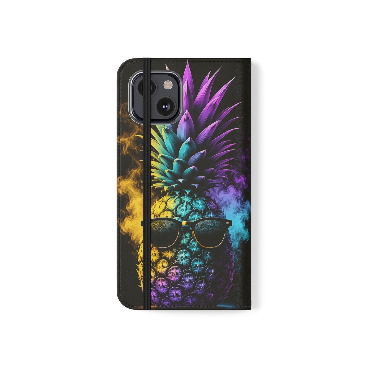 Smokin' Pineapple™ Flip Wallet Case for iPhone