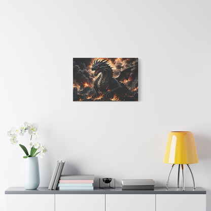 Ashen Dominion™ Matte Stretched Canvas Wall Art (1.25")