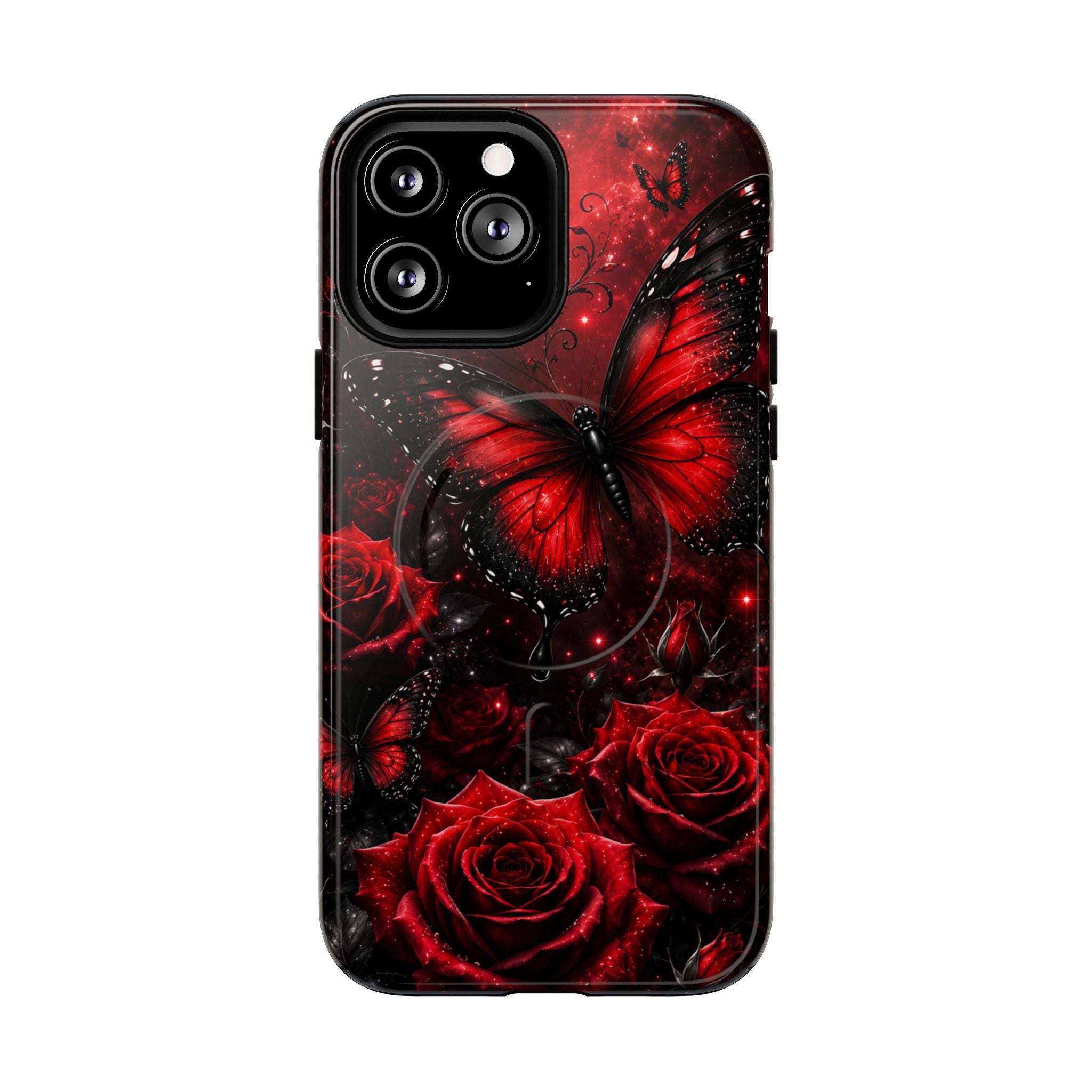 Crimson Metamorphosis™ Magnetic Tough Case for iPhone 13-17 Series