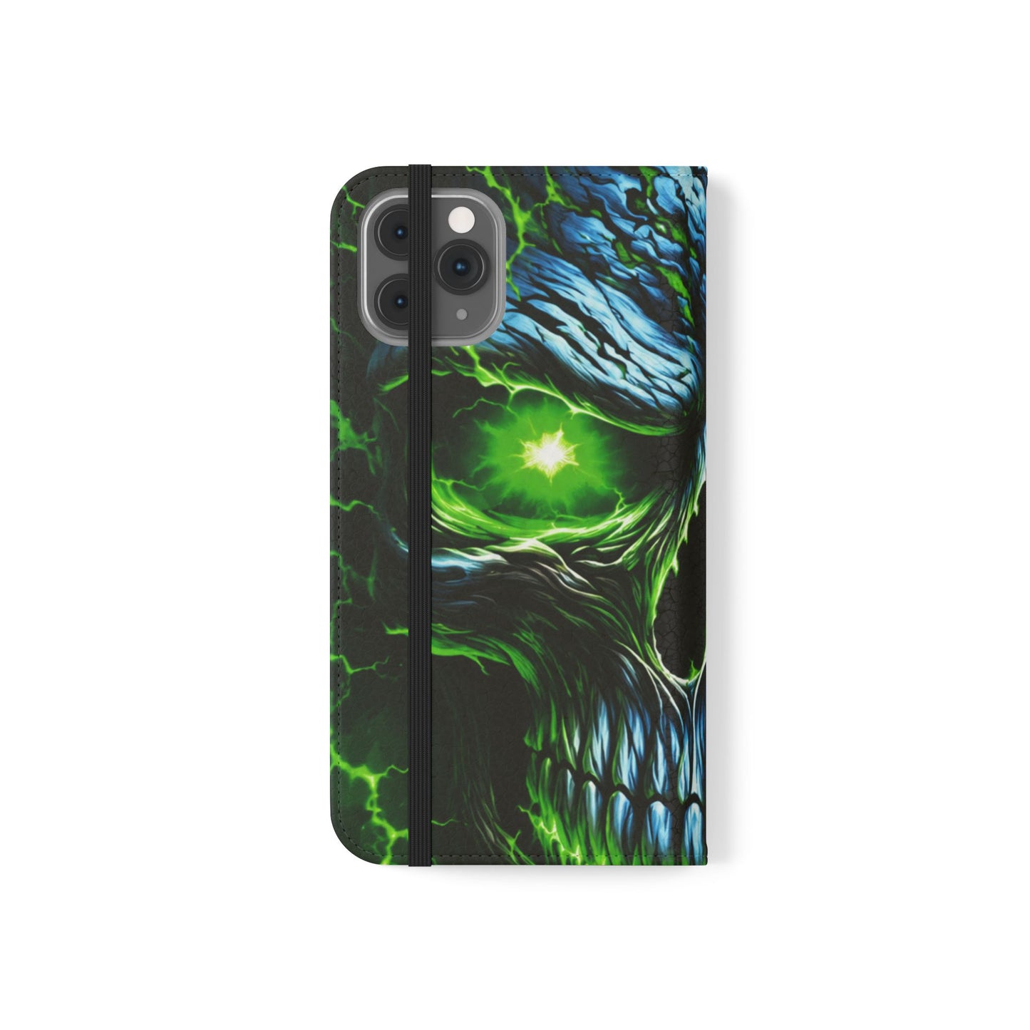NecroVolt™ Flip Wallet Case for iPhone