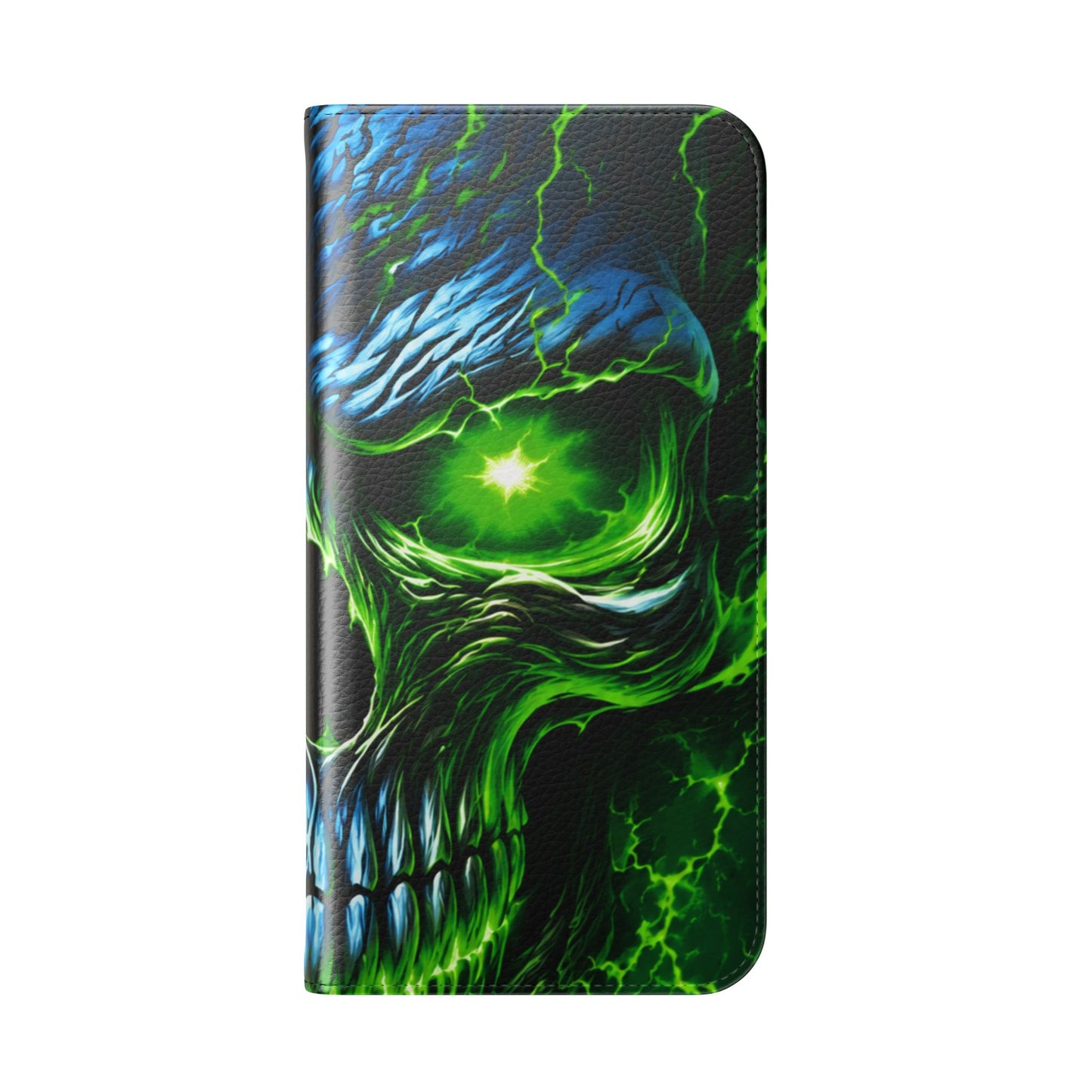 NecroVolt™ Flip Wallet Case for iPhone