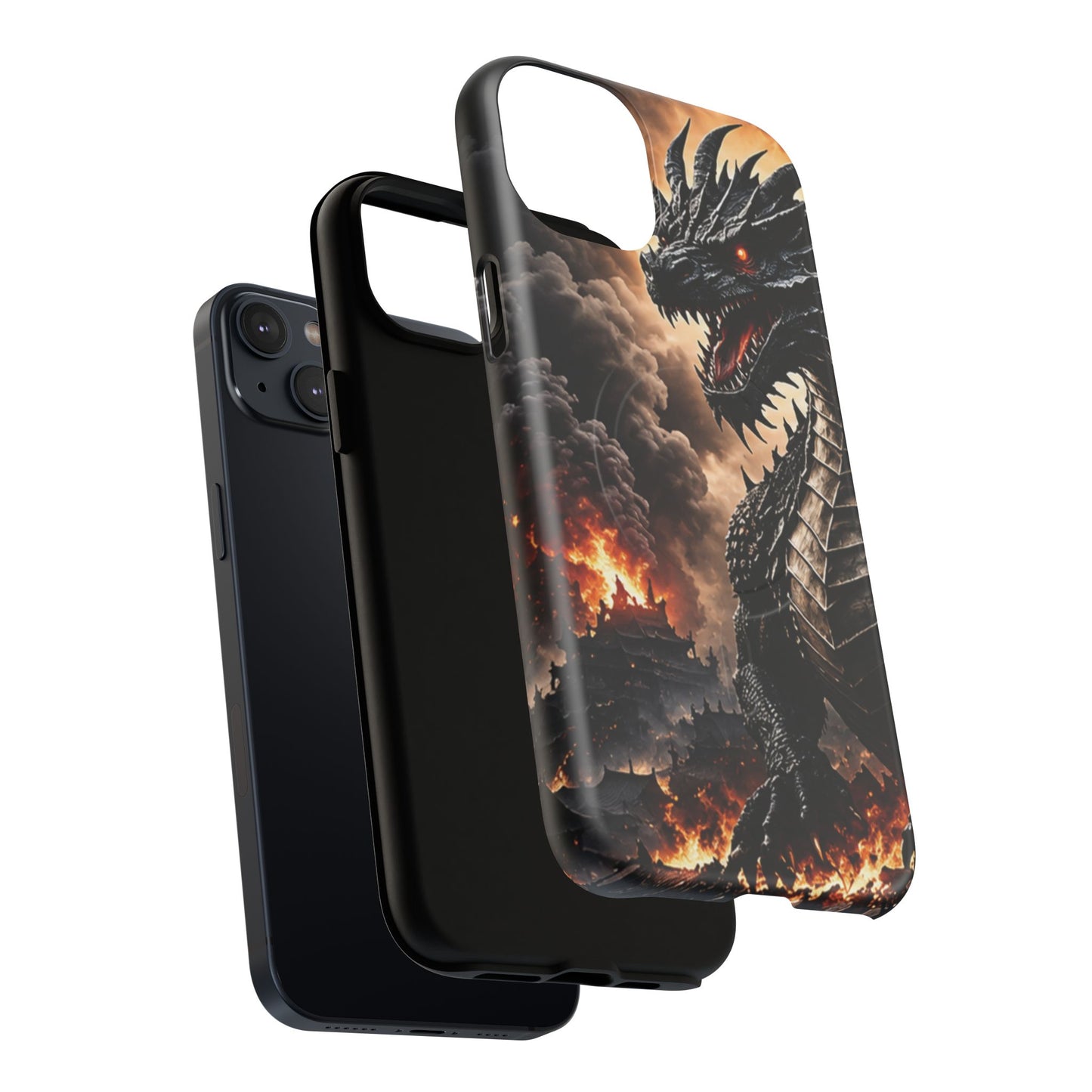 Ashen Dominion™ Tough Magnetic Case for iPhone | MagSafe® Compatible