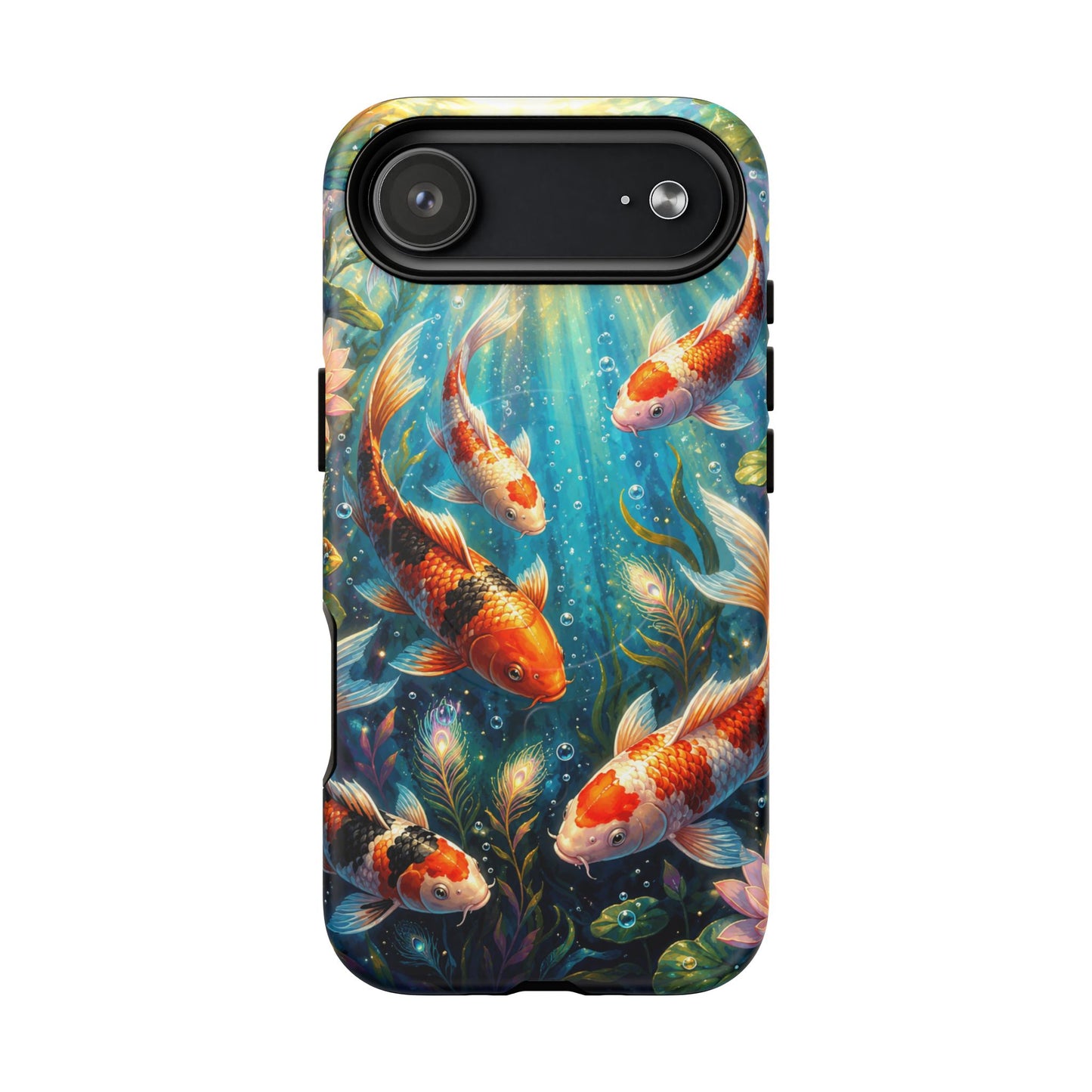 Koi Serenity™ Tough Magnetic Case for iPhone (MagSafe Compatible)