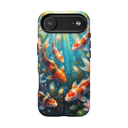 Koi Serenity™ Tough Magnetic Case for iPhone (MagSafe Compatible)