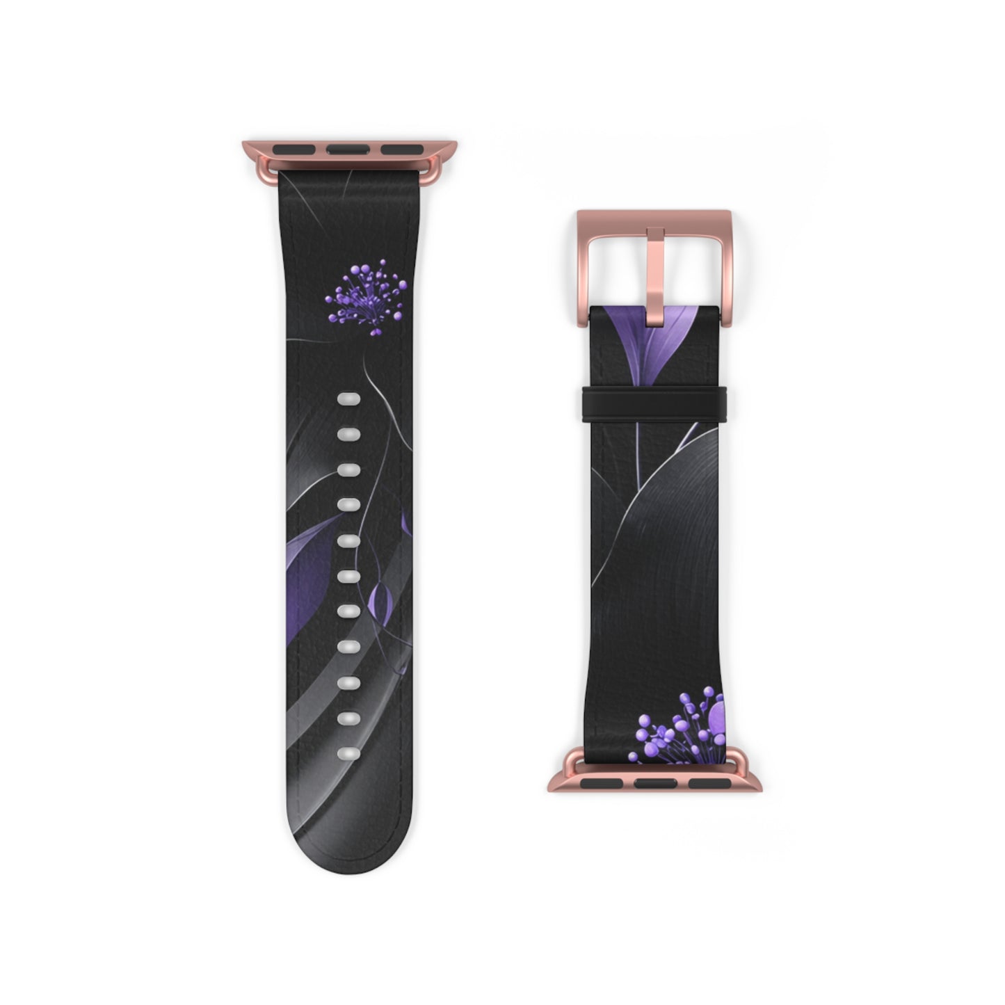 Midnight Lavender™ Apple Watch Band | Premium Faux Leather Strap
