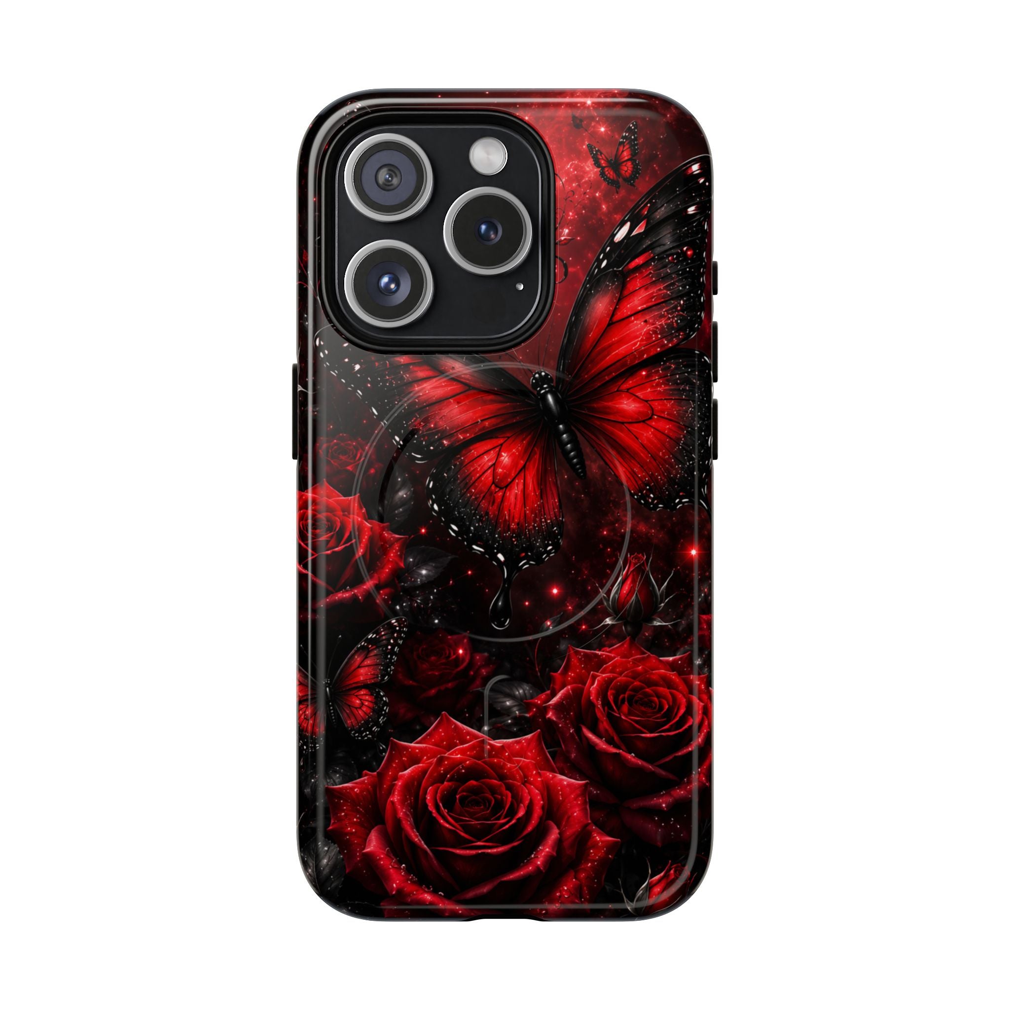 Crimson Metamorphosis™ Magnetic Tough Case for iPhone 13-17 Series