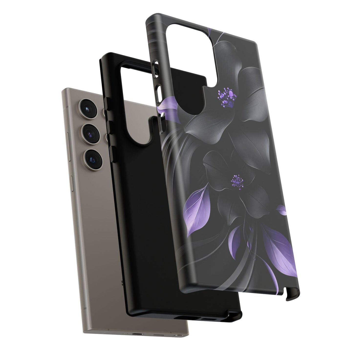 Midnight Lavender™ Tough Case for Samsung Galaxy | Dual-Layer Protective Case