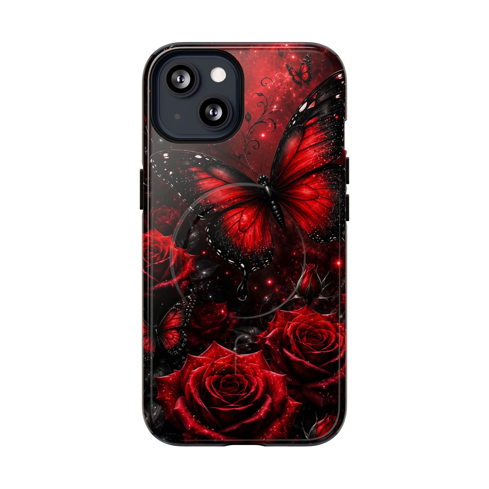 Crimson Metamorphosis™ Magnetic Tough Case for iPhone 13-17 Series