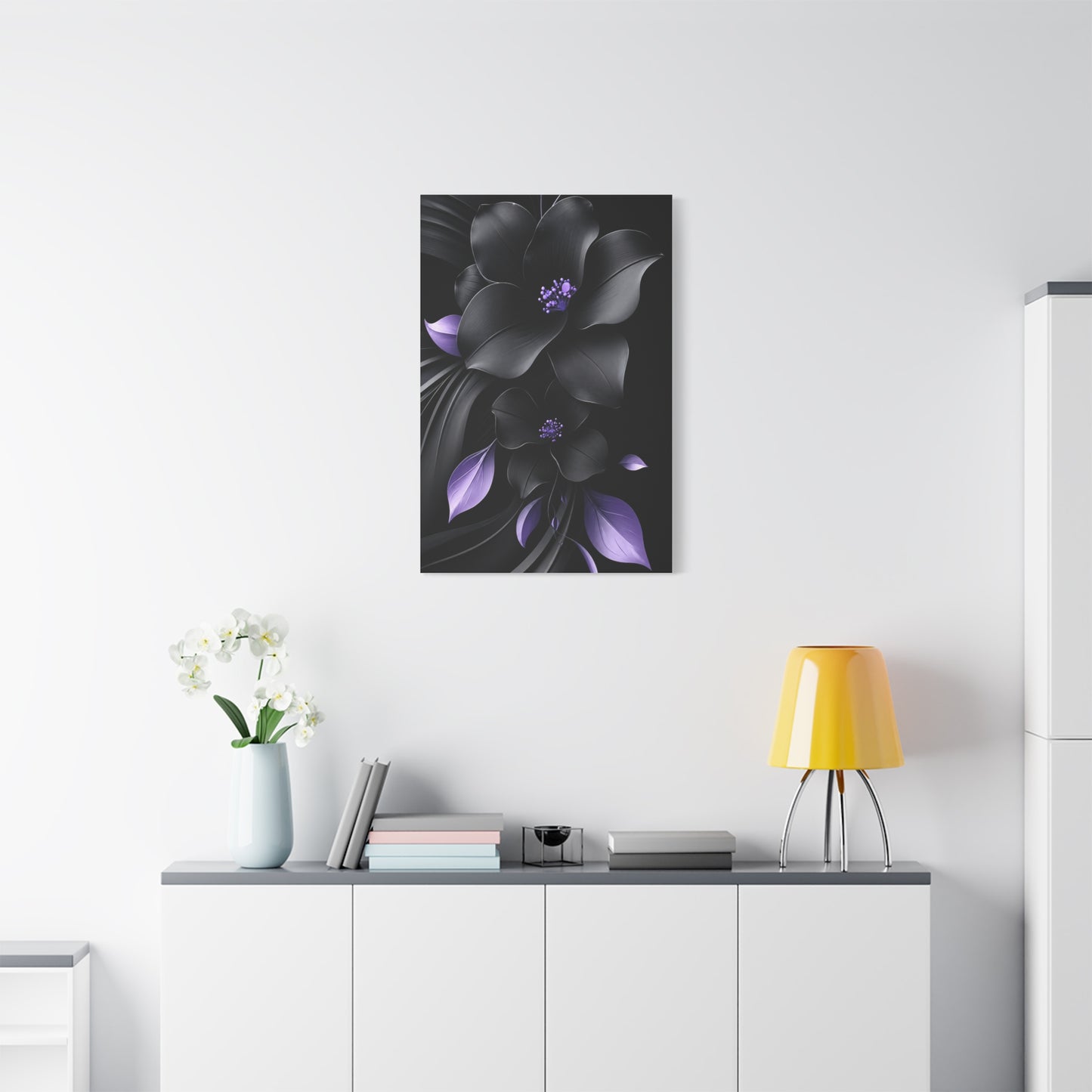 Midnight Lavender™ Matte Stretched Canvas Wall Art (1.25")