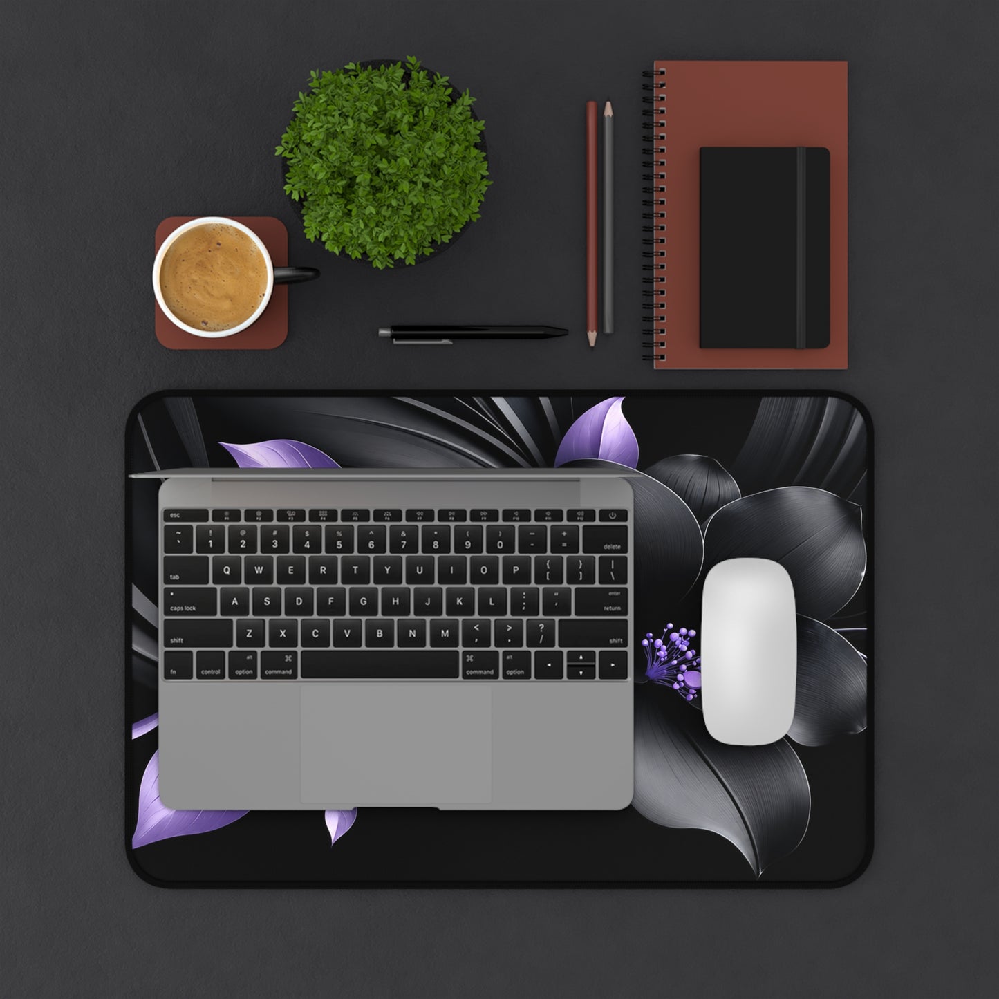 Midnight Lavender™ Desk Mat | Premium Gaming & Office Mouse Pad