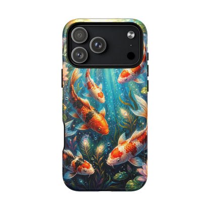 Koi Serenity™ Tough Magnetic Case for iPhone (MagSafe Compatible)