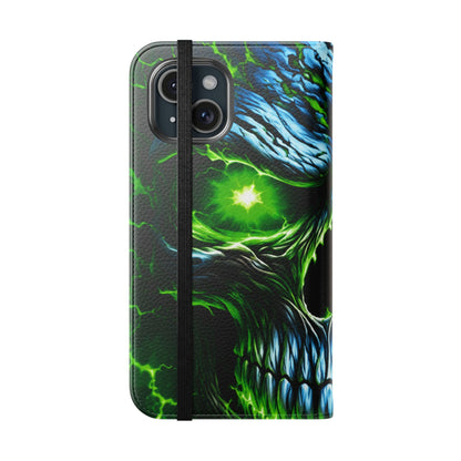 NecroVolt™ Flip Wallet Case for iPhone