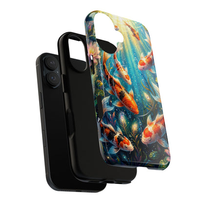 Koi Serenity™ Tough Magnetic Case for iPhone (MagSafe Compatible)