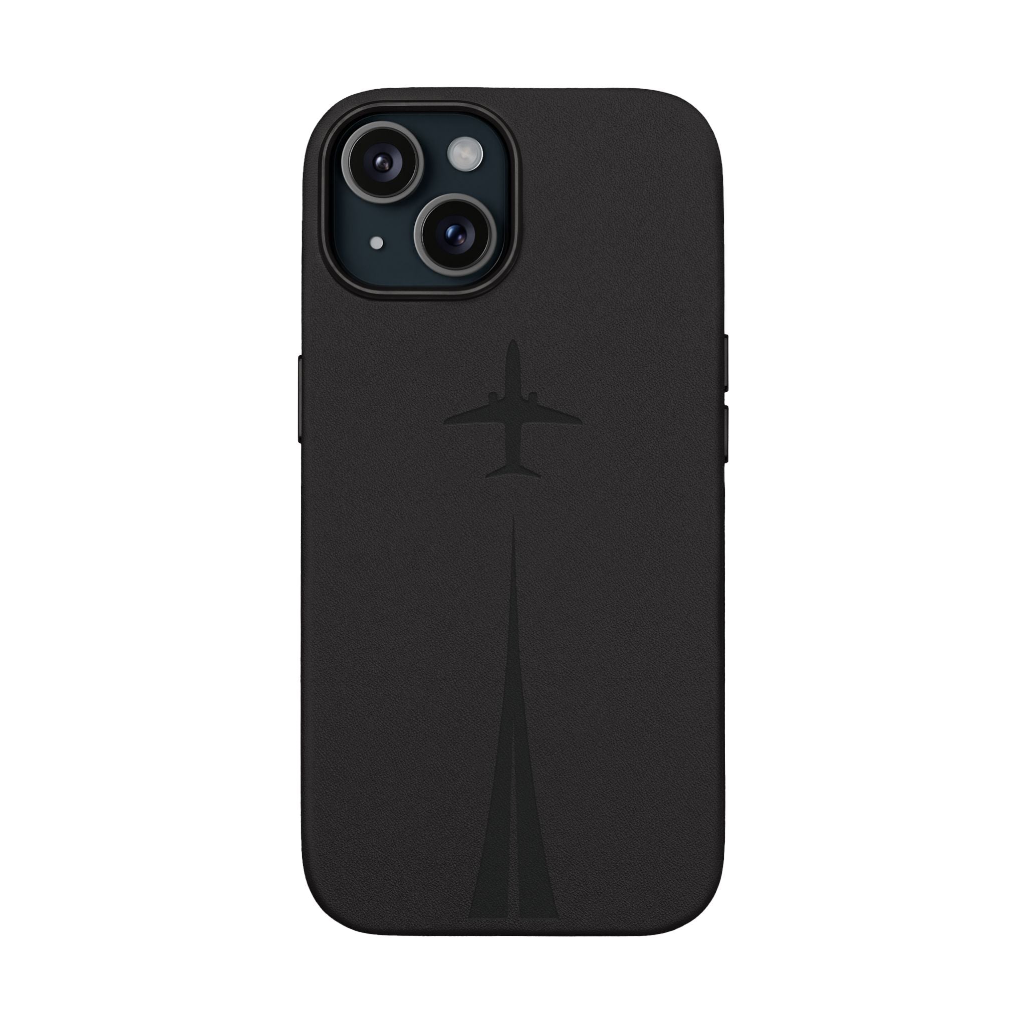 Take Off™ Engraved PU Leather Case for iPhone