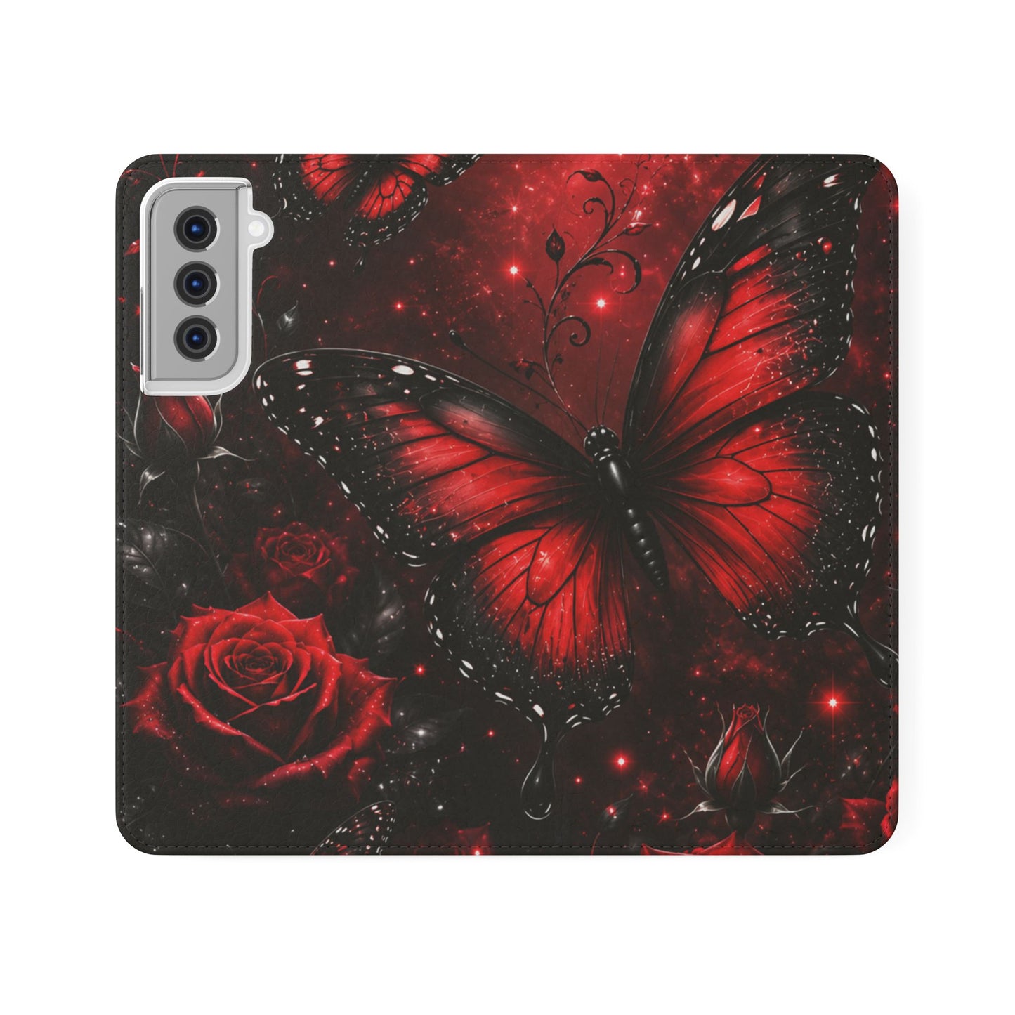 Étui portefeuille à rabat Crimson Metamorphosis™ pour Samsung Galaxy