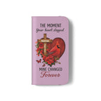 Cardinal's Promise™ Personalized Memorial Flip Wallet Case for iPhone 11-17 Series