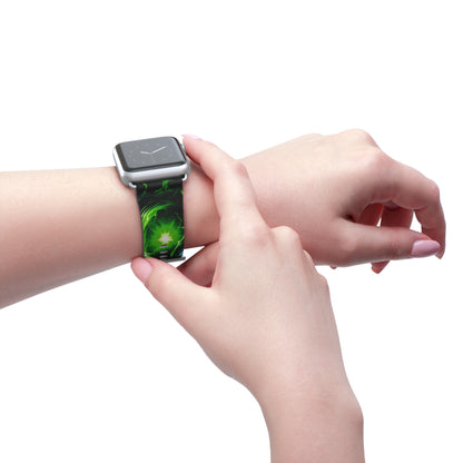 NecroVolt™ Apple Watch Band | Gothic Faux Leather Watch Strap