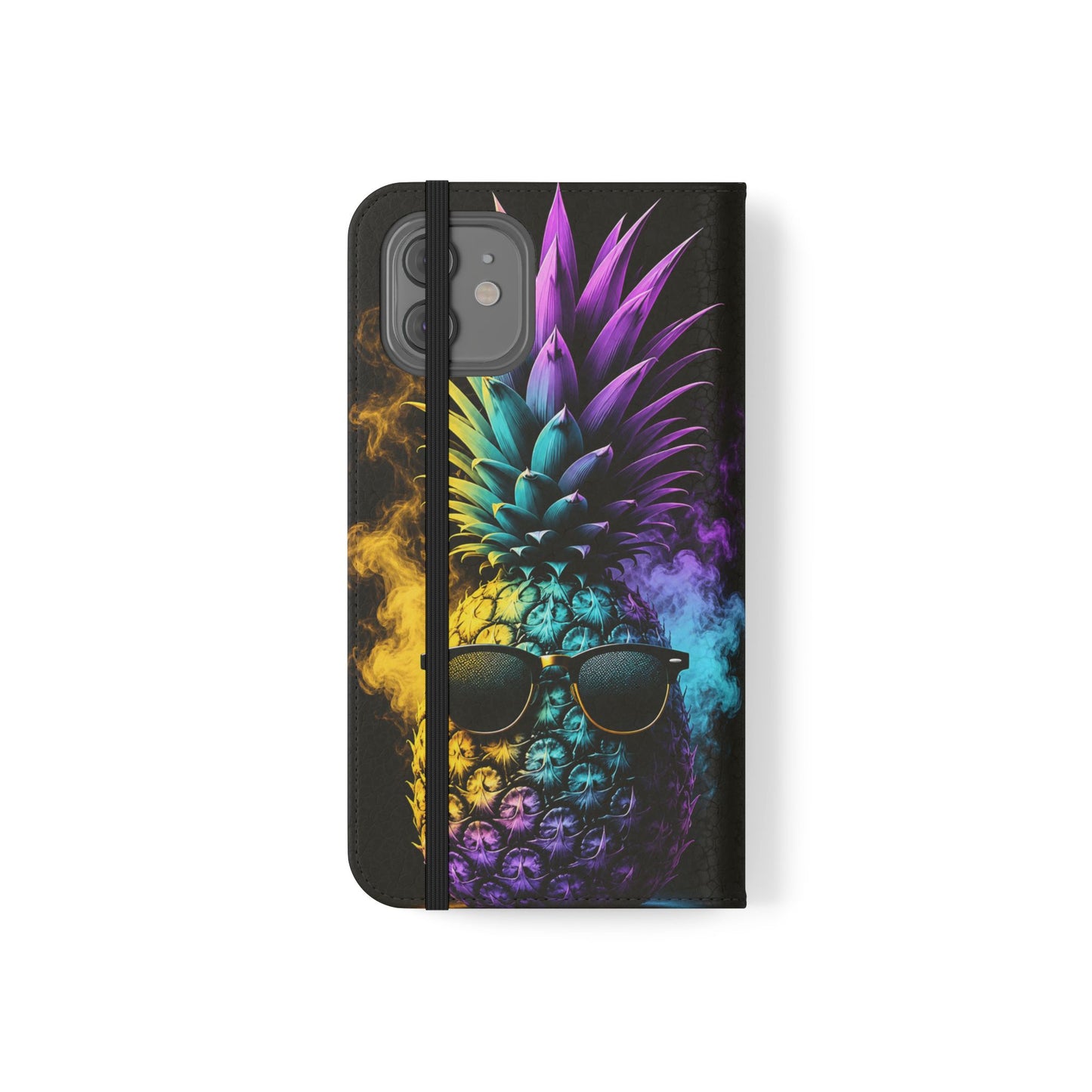 Smokin' Pineapple™ Flip Wallet Case for iPhone