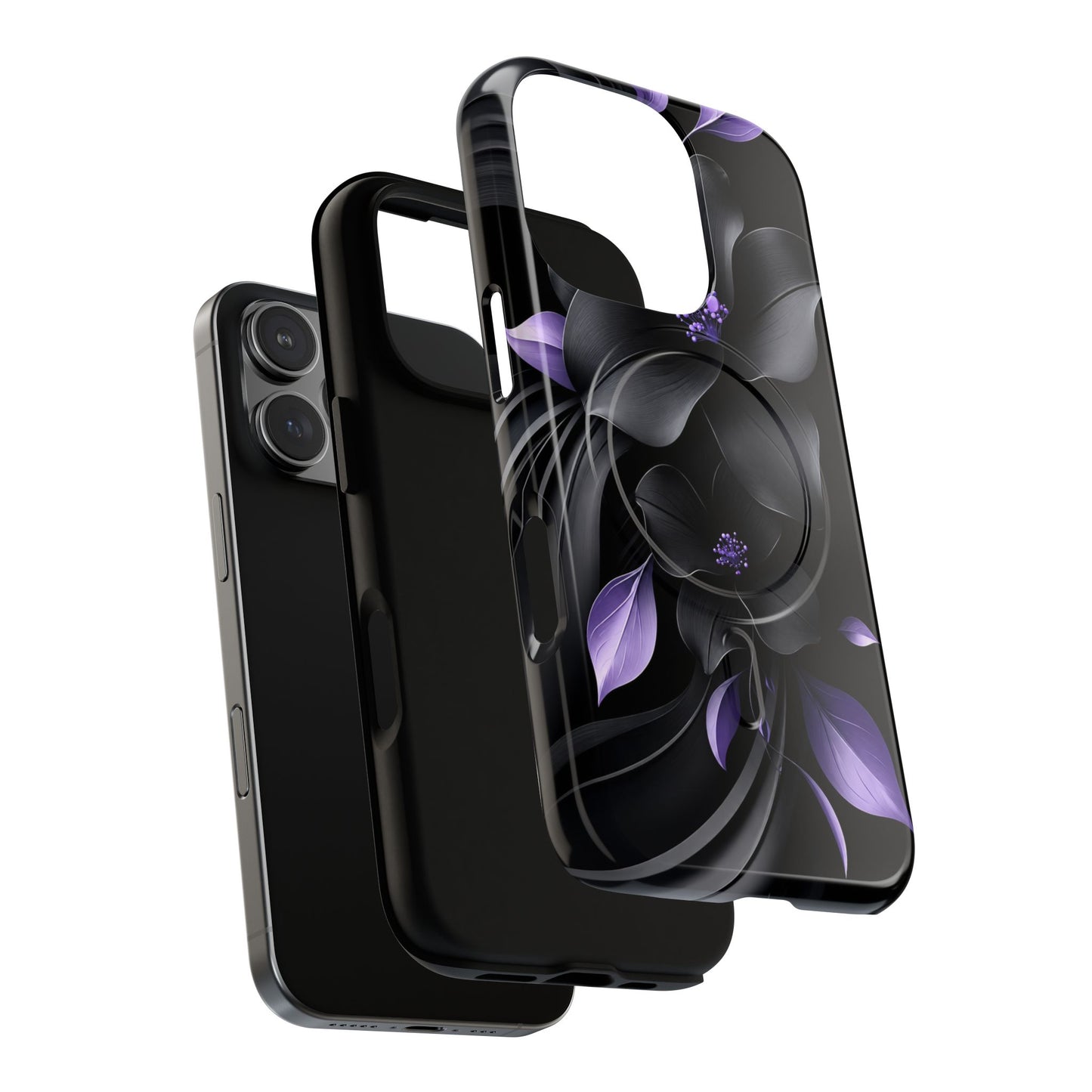 Midnight Lavender™ Tough Magnetic Case for iPhone | MagSafe Compatible Protective Case