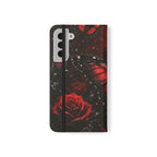 Crimson Metamorphosis™ Flip Wallet Case for Samsung Galaxy