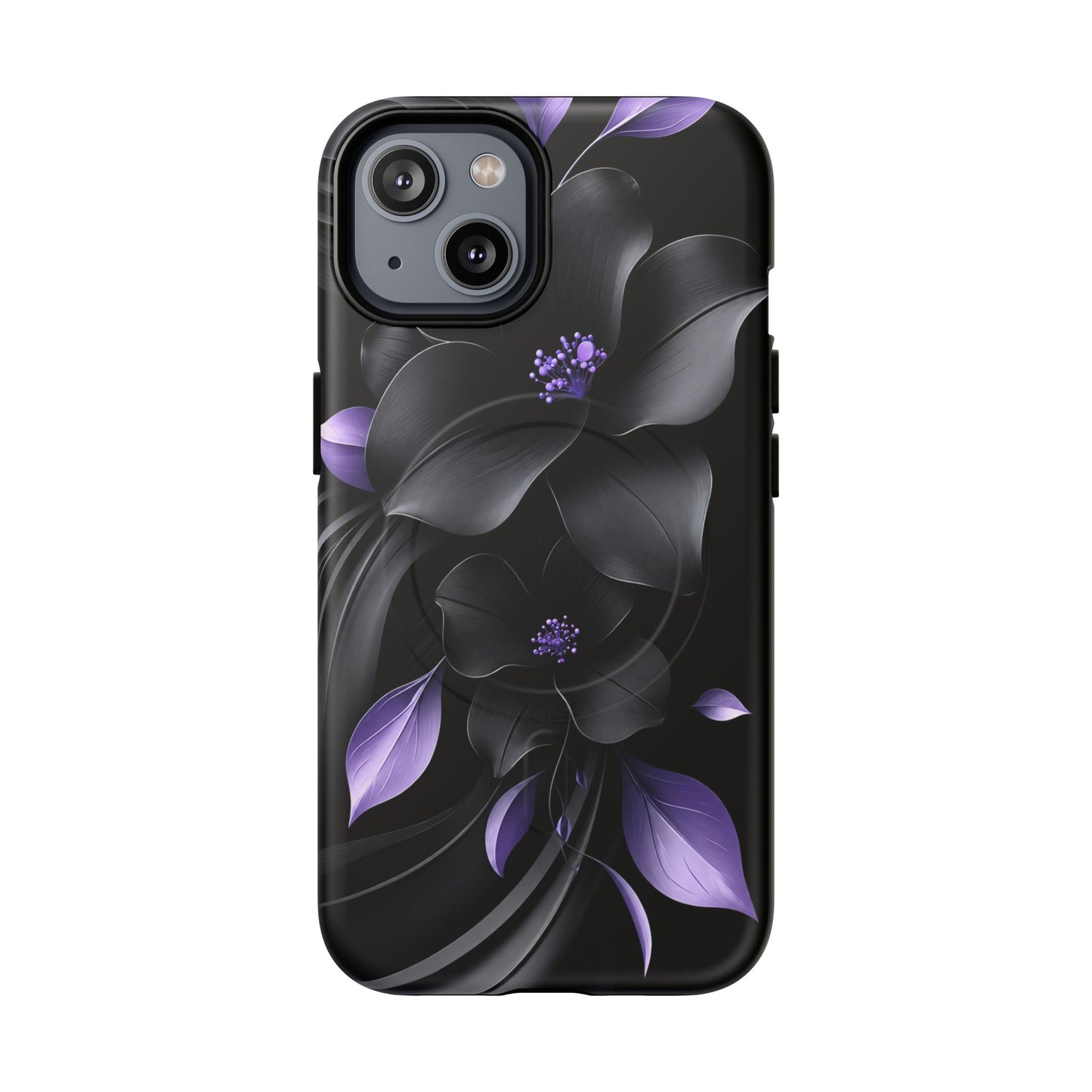 Midnight Lavender™ Tough Magnetic Case for iPhone | MagSafe Compatible Protective Case