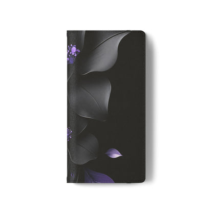 Midnight Lavender™ Flip Case for Samsung Galaxy | Premium Vegan Leather Wallet Case