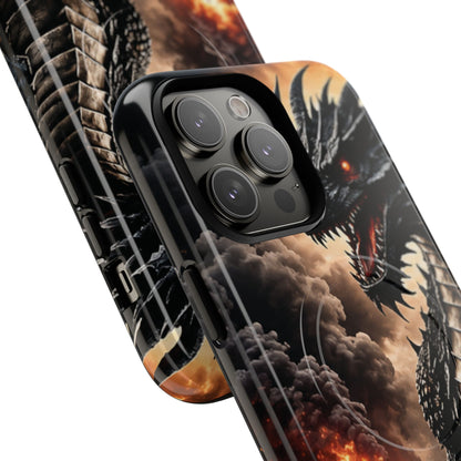 Ashen Dominion™ Tough Magnetic Case for iPhone | MagSafe® Compatible