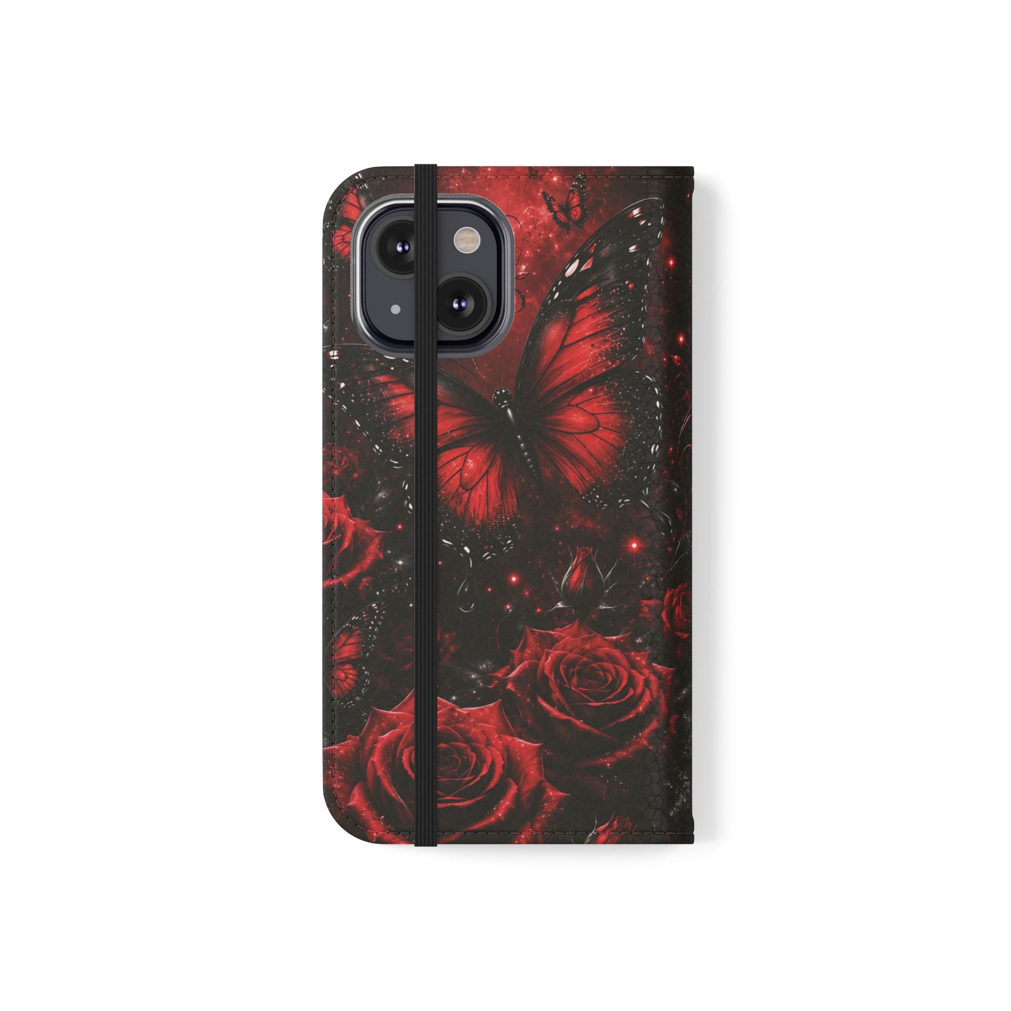 Cardinal's Promise™ Personalized Memorial Flip Wallet Case for iPhone 11-17 Series