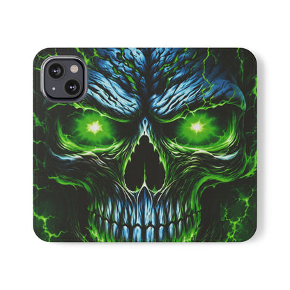 NecroVolt™ Flip Wallet Case for iPhone