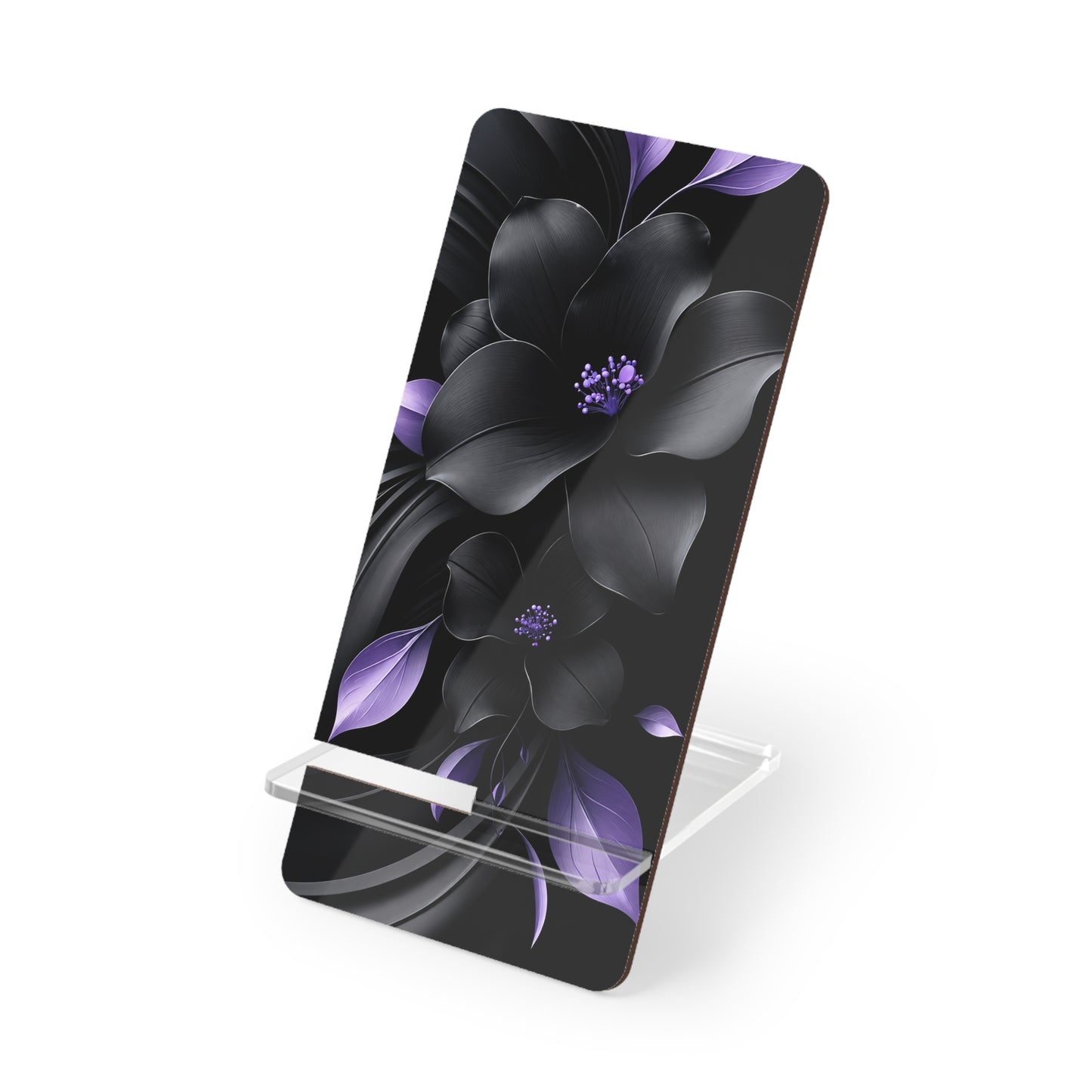 Midnight Lavender™ Mobile Display Stand | Glossy Smartphone Desk Stand