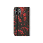 Cardinal's Promise™ Personalized Memorial Flip Wallet Case for iPhone 11-17 Series