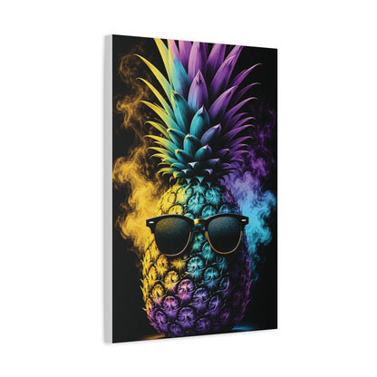 Smokin' Pineapple™ Matte Stretched Canvas Wall Art (1.25")