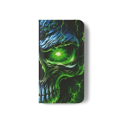 NecroVolt™ Flip Wallet Case for iPhone
