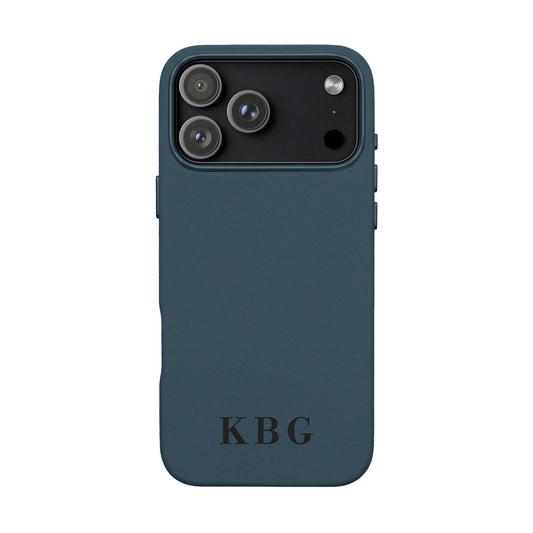 Custom Engraved PU Leather Phone Case | Personalized Monogram