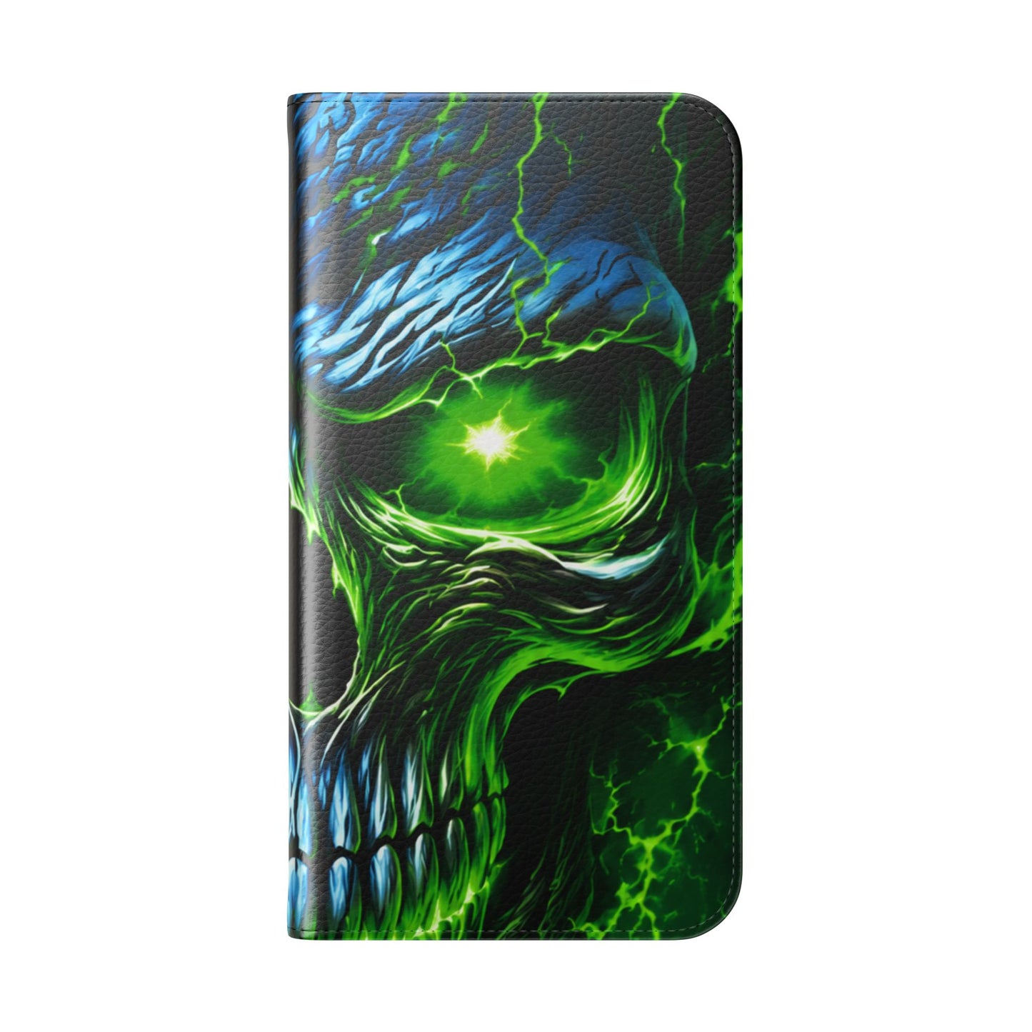 NecroVolt™ Flip Wallet Case for iPhone