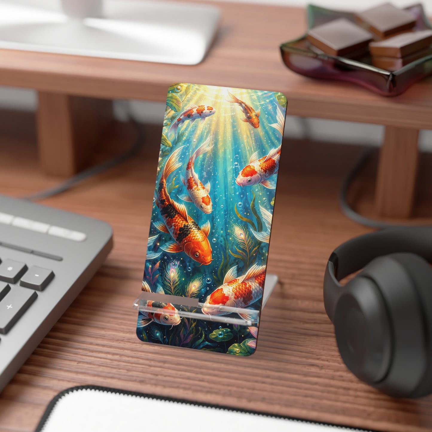 Koi Serenity™ Mobile Display Stand for Smartphones