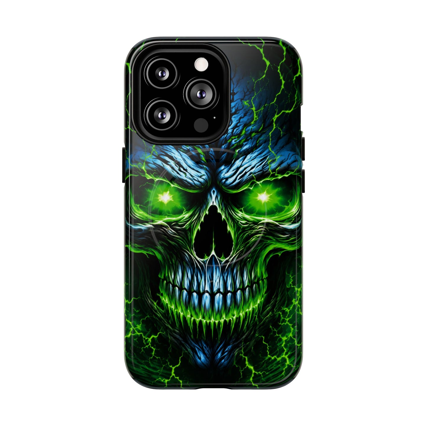 Coque magnétique robuste NecroVolt™ pour iPhone