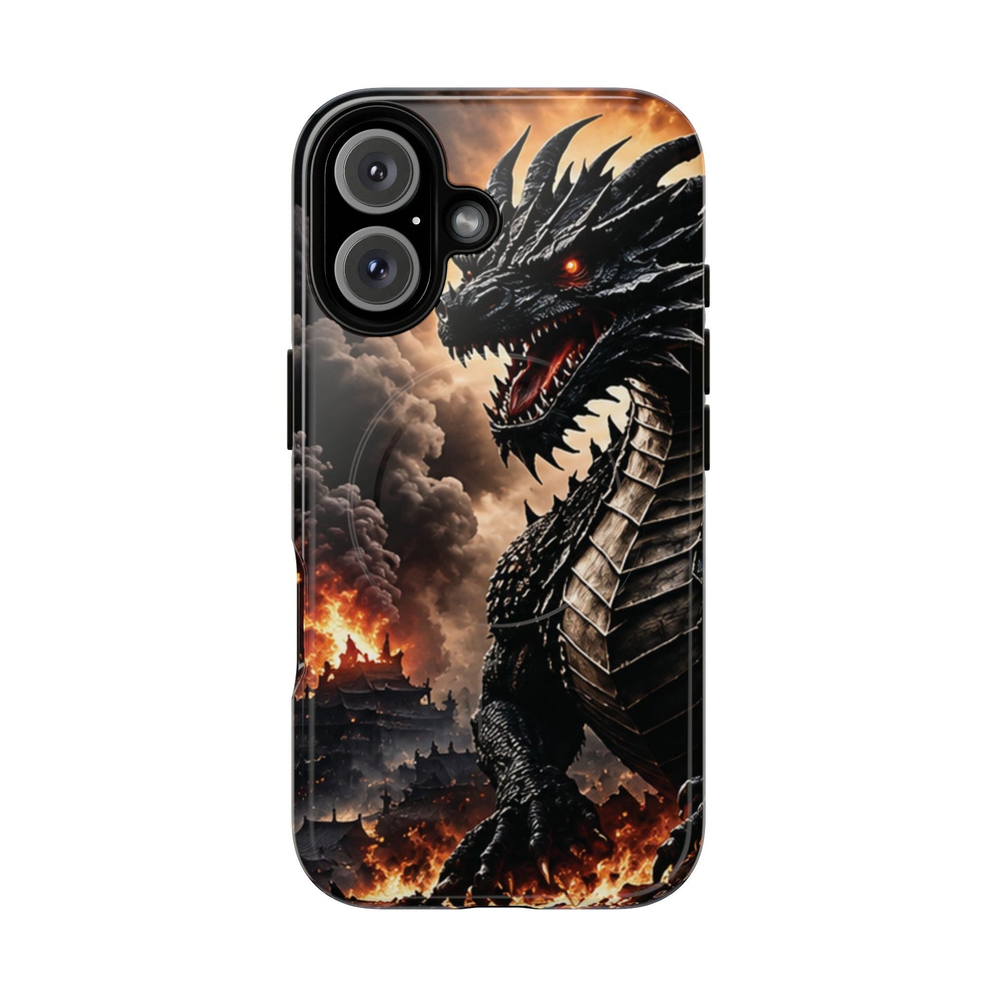 Ashen Dominion™ Tough Magnetic Case for iPhone | MagSafe® Compatible