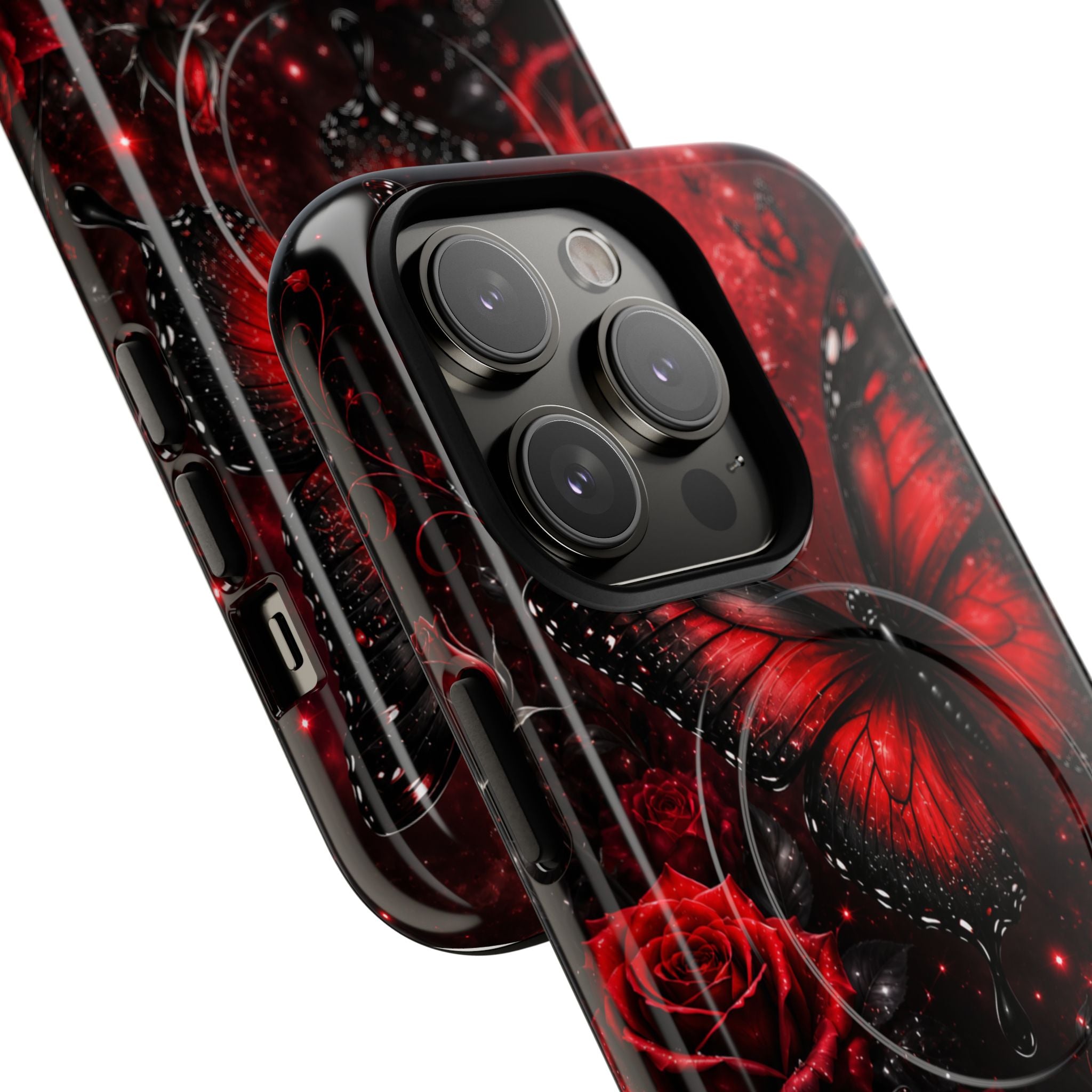 Crimson Metamorphosis™ Magnetic Tough Case for iPhone 13-17 Series