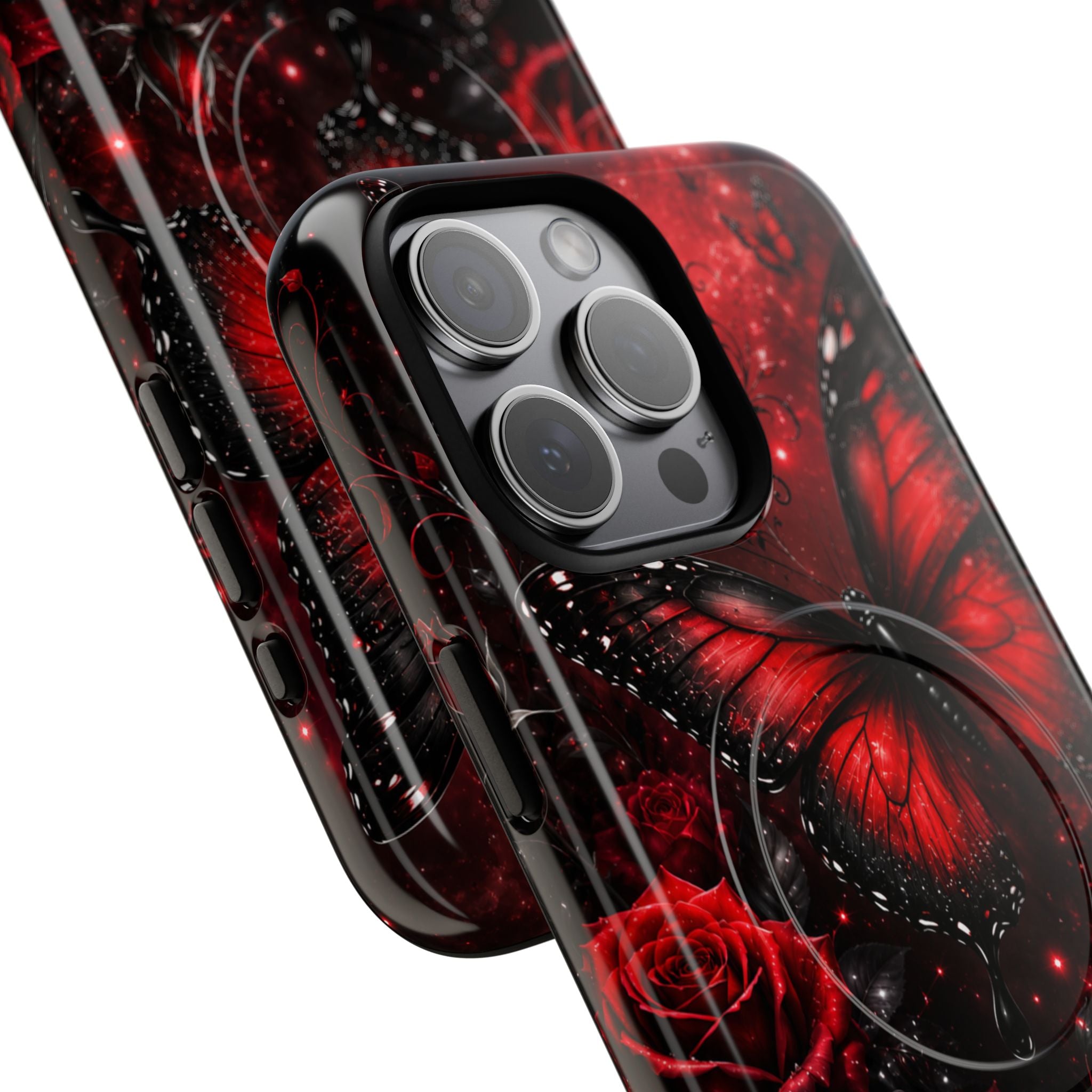 Crimson Metamorphosis™ Magnetic Tough Case for iPhone 13-17 Series