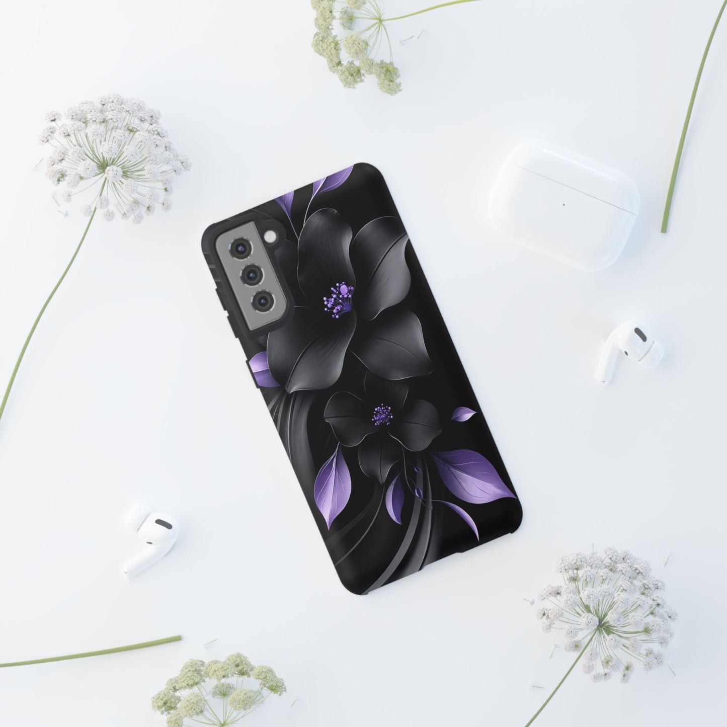 Midnight Lavender™ Tough Case for Samsung Galaxy | Dual-Layer Protective Case