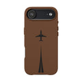 Take Off™ Engraved PU Leather Case for iPhone