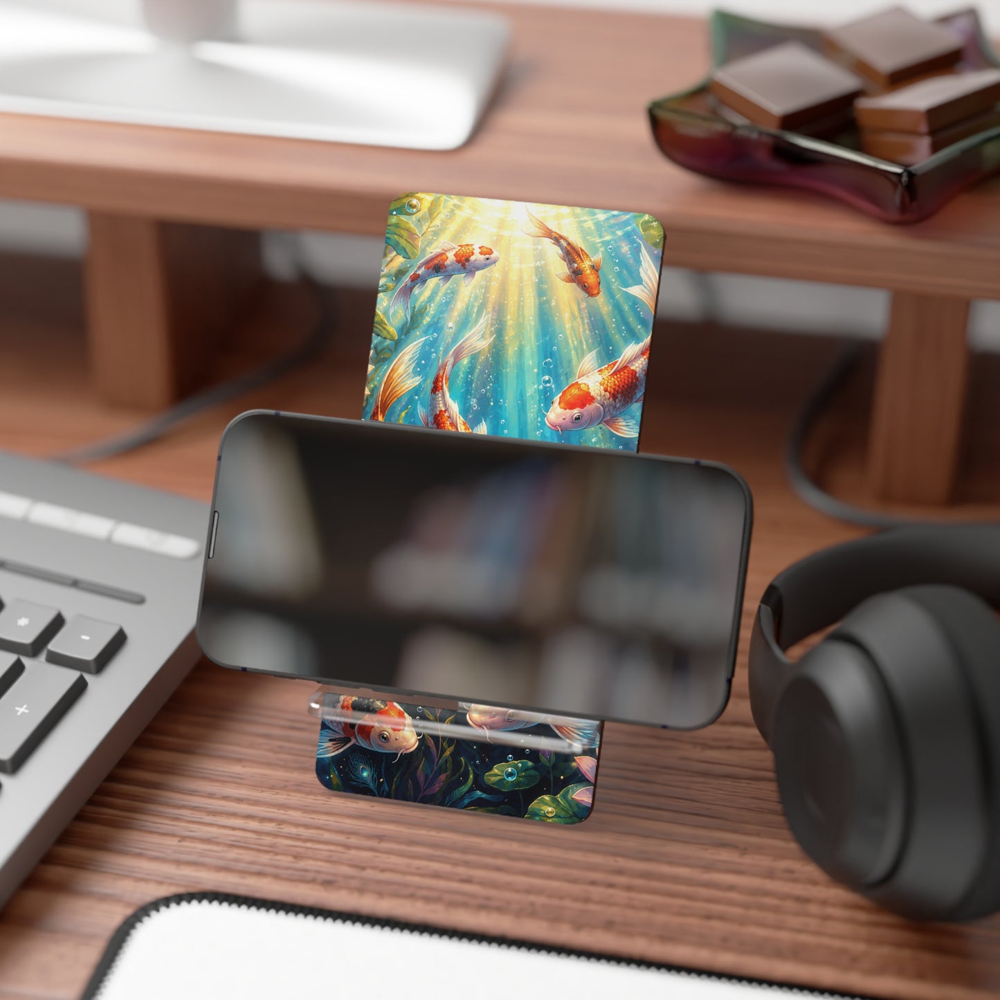 Koi Serenity™ Mobile Display Stand for Smartphones