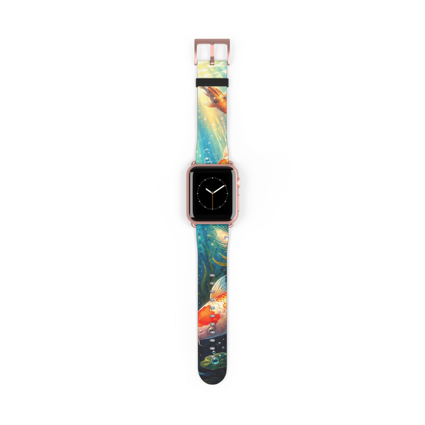 Koi Serenity™ Premium Faux Leather Apple Watch Band