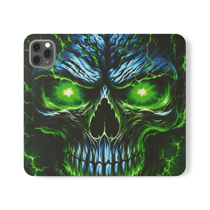 NecroVolt™ Flip Wallet Case for iPhone