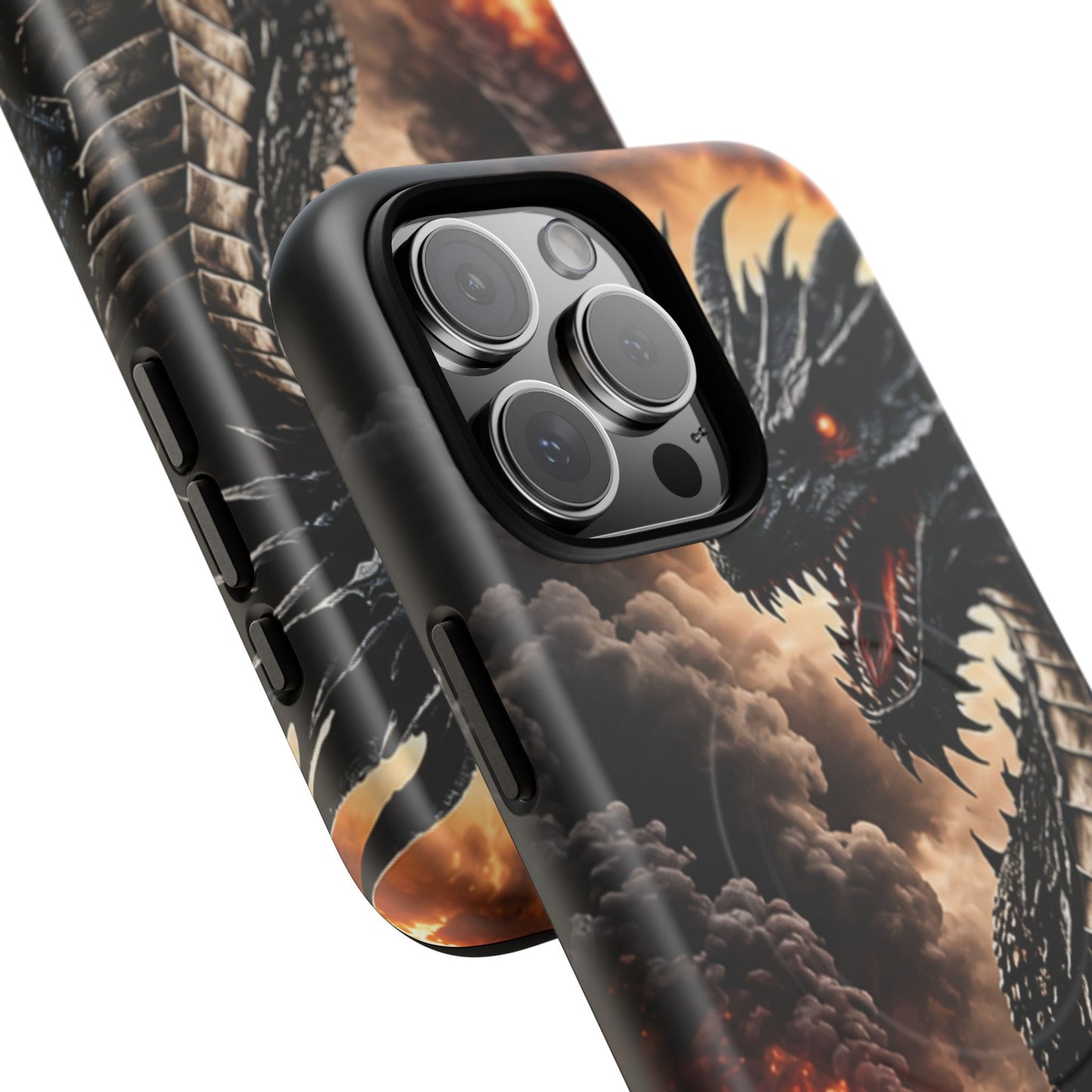 Ashen Dominion™ Tough Magnetic Case for iPhone | MagSafe® Compatible