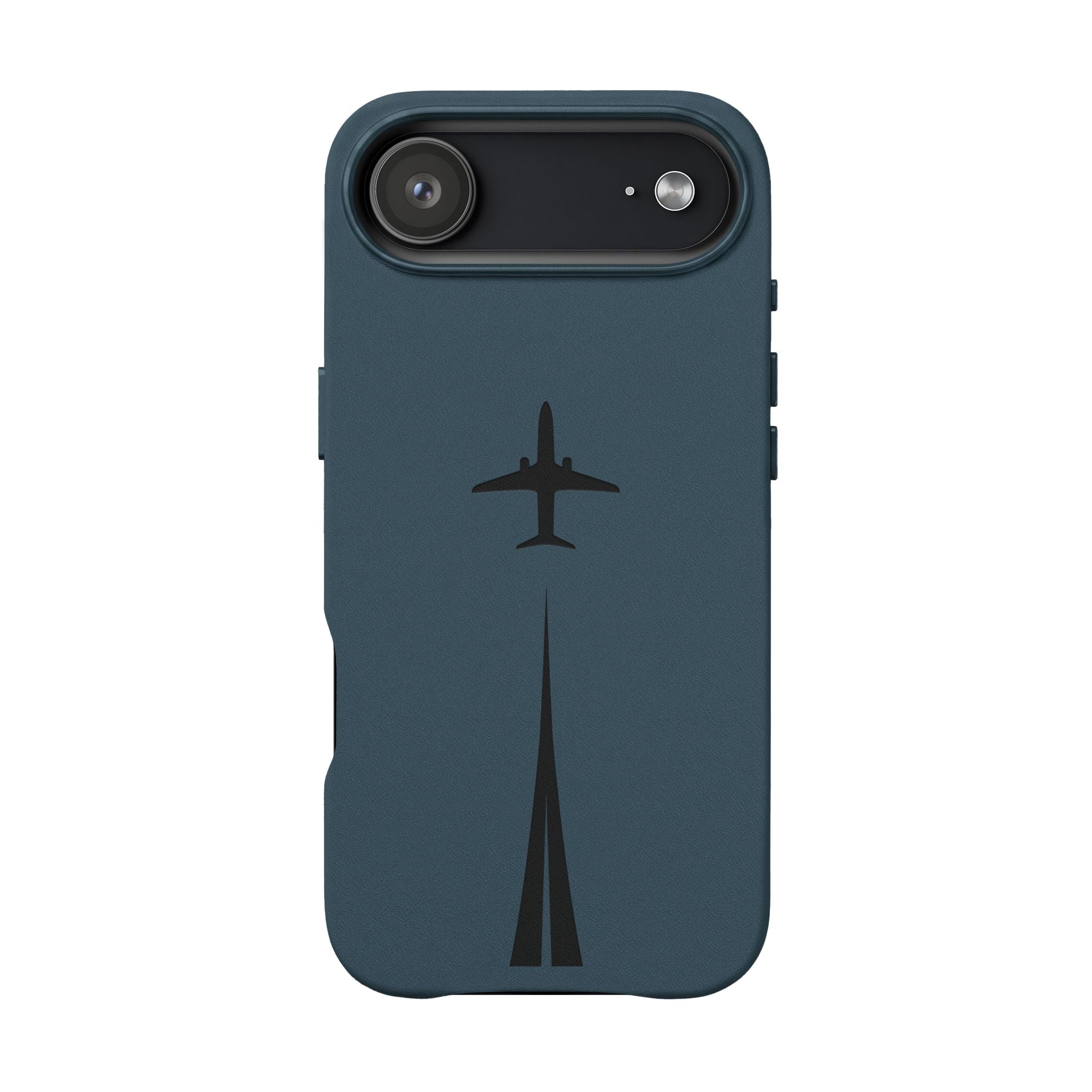 Take Off™ Engraved PU Leather Case for iPhone